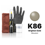 Touch-up paint for Mitsubishi K86 Brighton Gold, Complete kit