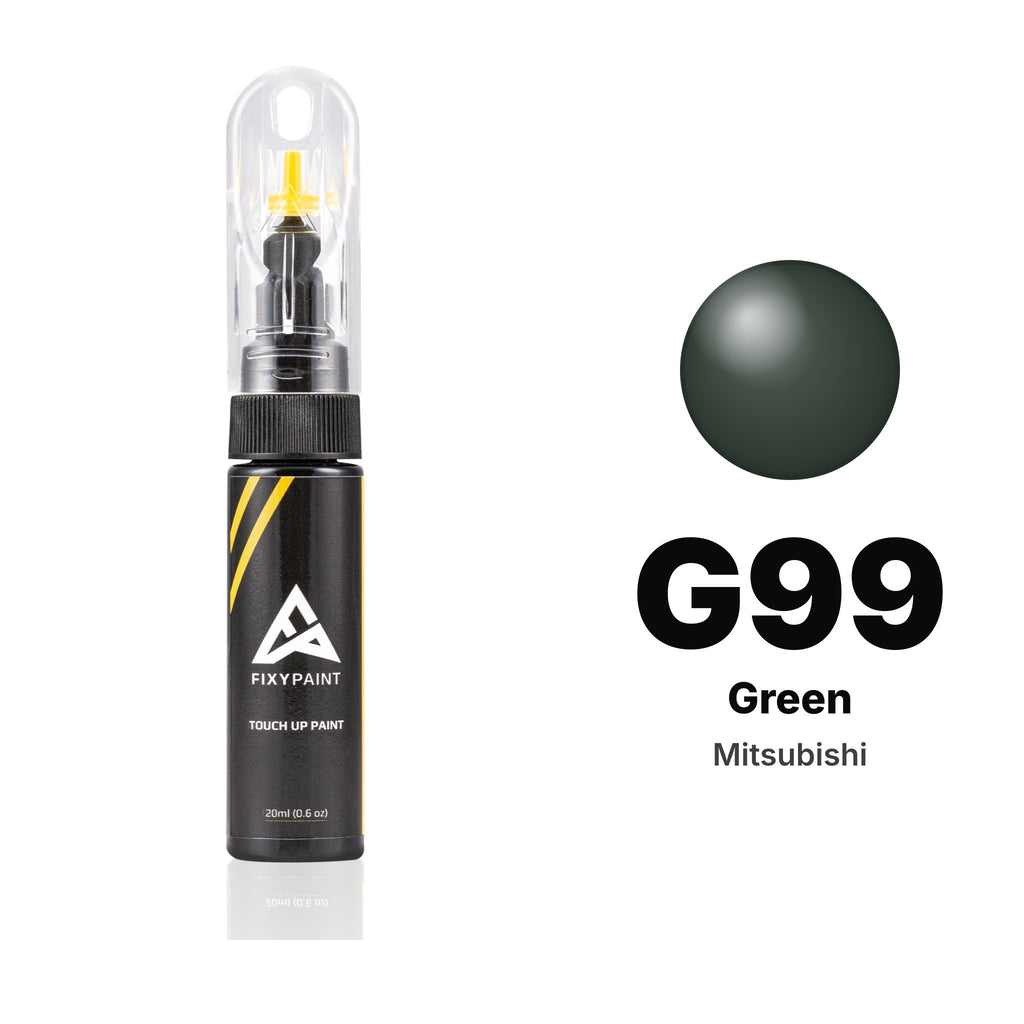 Touch-up paint for Mitsubishi G99 Green, Basic kit