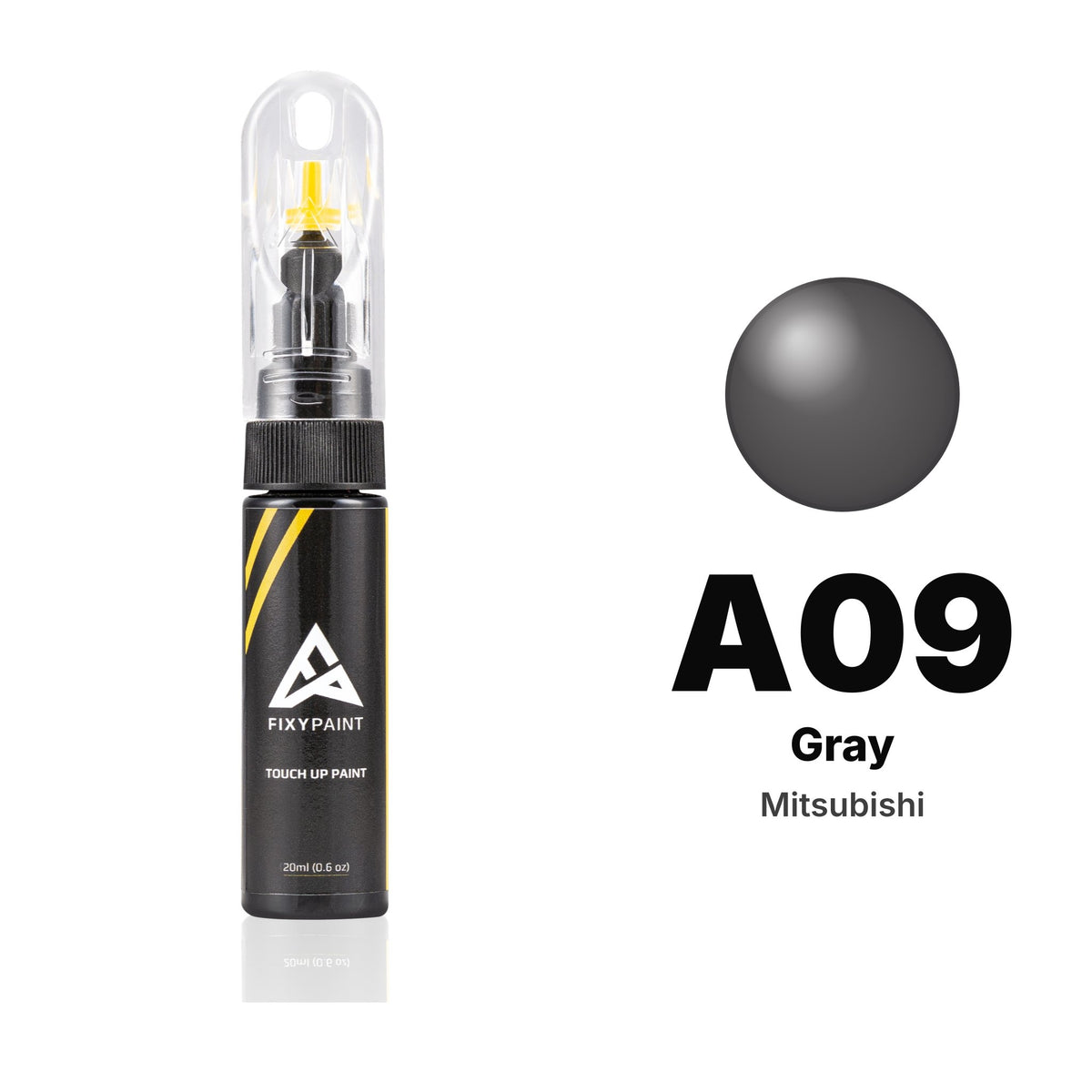 Mitsubishi A09 Gray touch-up paint, Basic kit
