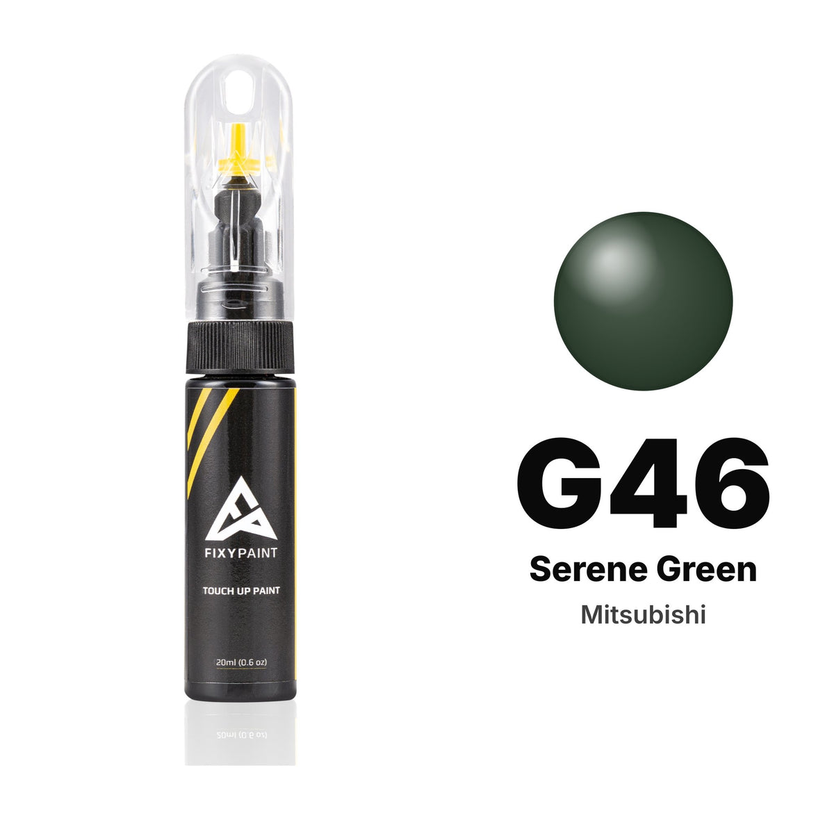 Touch-up paint for Mitsubishi G46 Serene Green, Basic kit