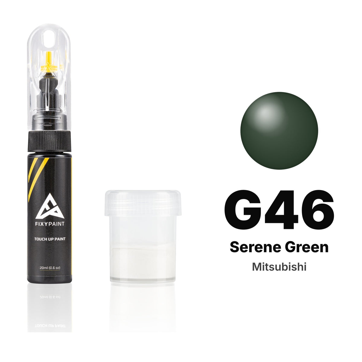 Touch-up paint for Mitsubishi G46 Serene Green, Standard kit