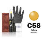 Touch-up paint for Mitsubishi C58 Yellow, Complete kit