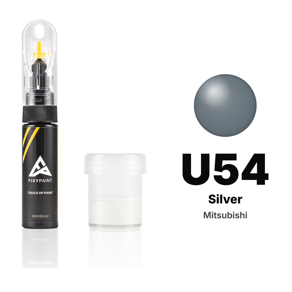Touch-up paint for Mitsubishi U54 Silver, Standard kit