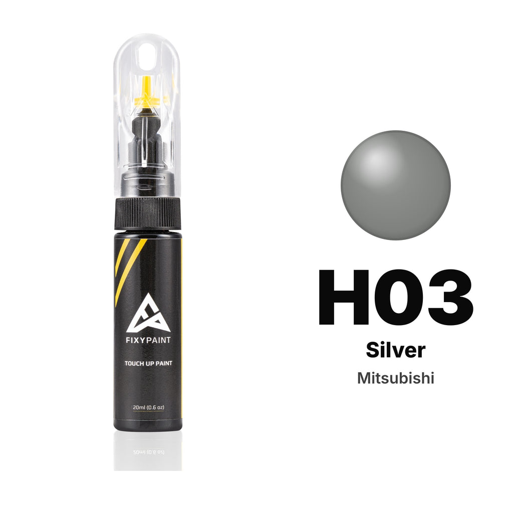 Touch-up paint for Mitsubishi H03 Silver, Basic kit