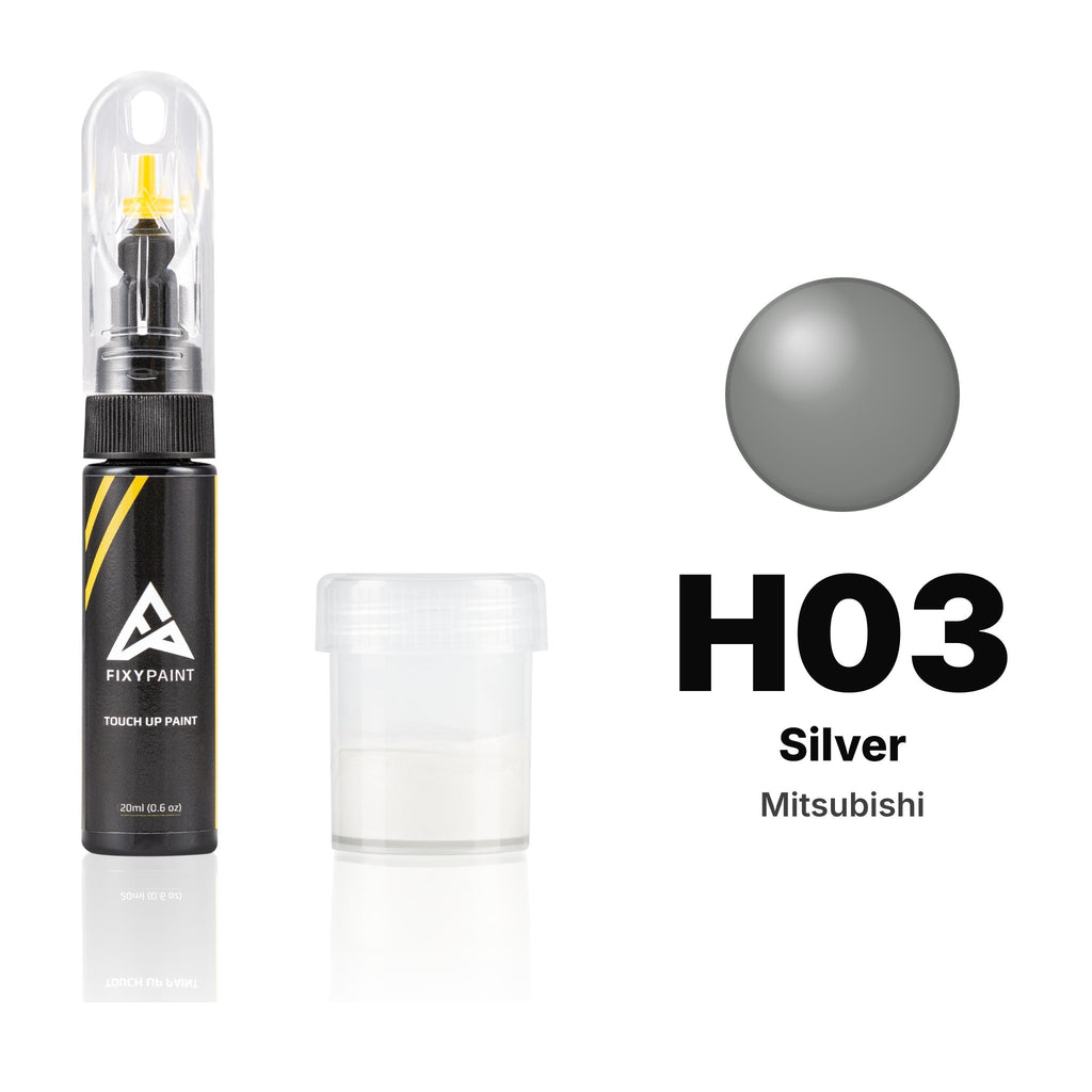 Touch-up paint for Mitsubishi H03 Silver, Standard kit
