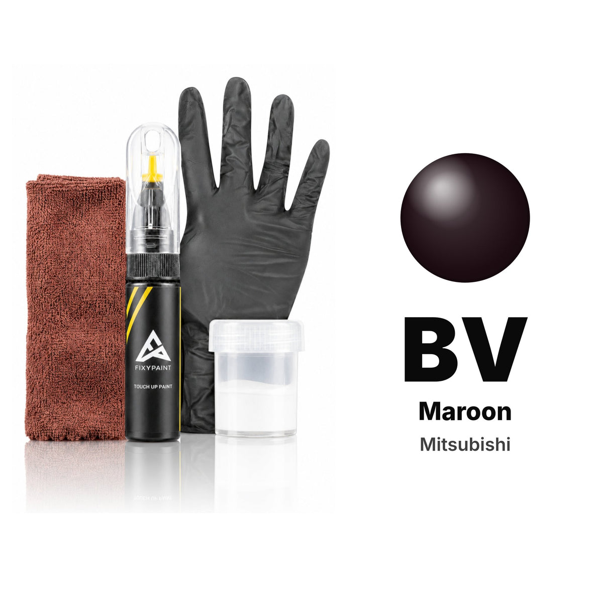 Peinture de retouche pour Mitsubishi – BV Maroon (tous modèles, depuis 2004), kit Complet