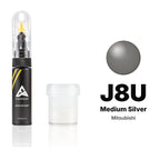 Vernice ritocco per Mitsubishi – J8U Medium Silver (tutti i modelli, dal 2004), kit Standard