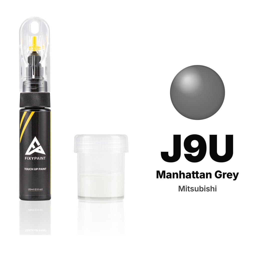 Lackstift für Mitsubishi – J9U Manhattan Grey (alle Modelle, ab 2004), Set Standard