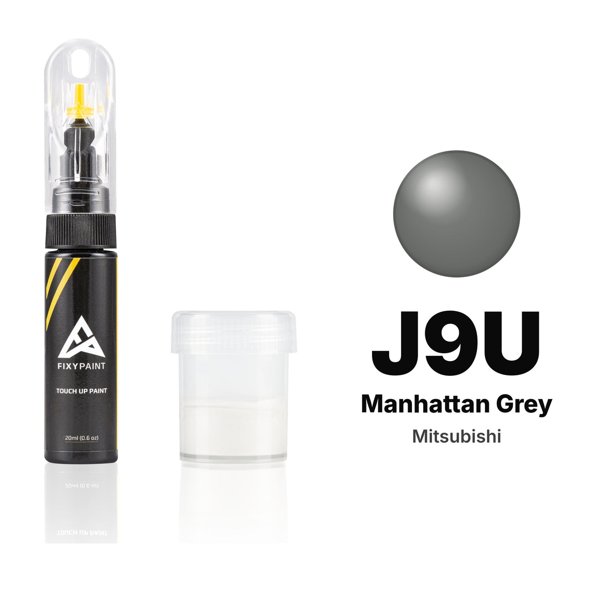 Lackstift für Mitsubishi – J9U Manhattan Grey (alle Modelle, ab 2004), Set Standard