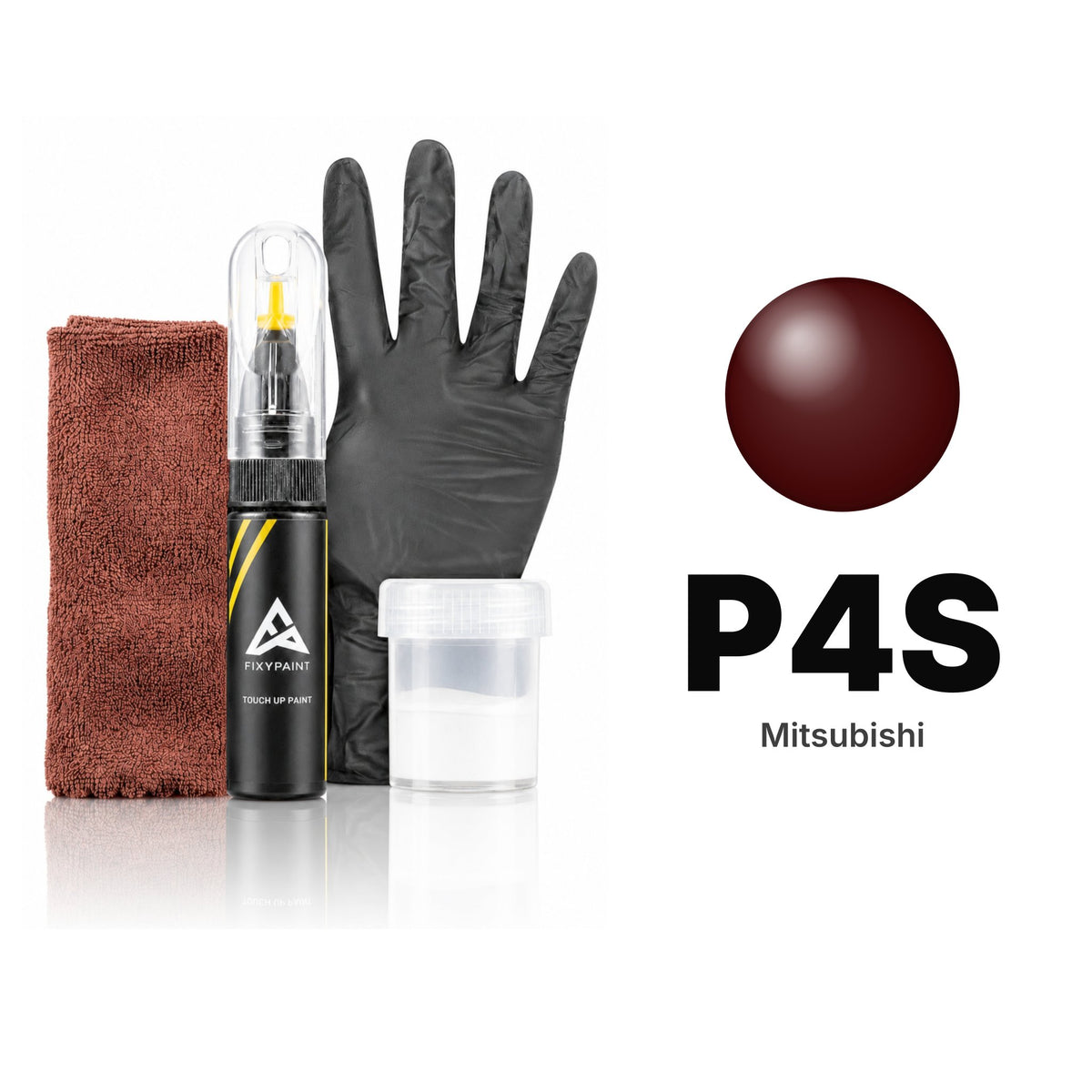 Touch-up paint for Mitsubishi P4S, Complete kit