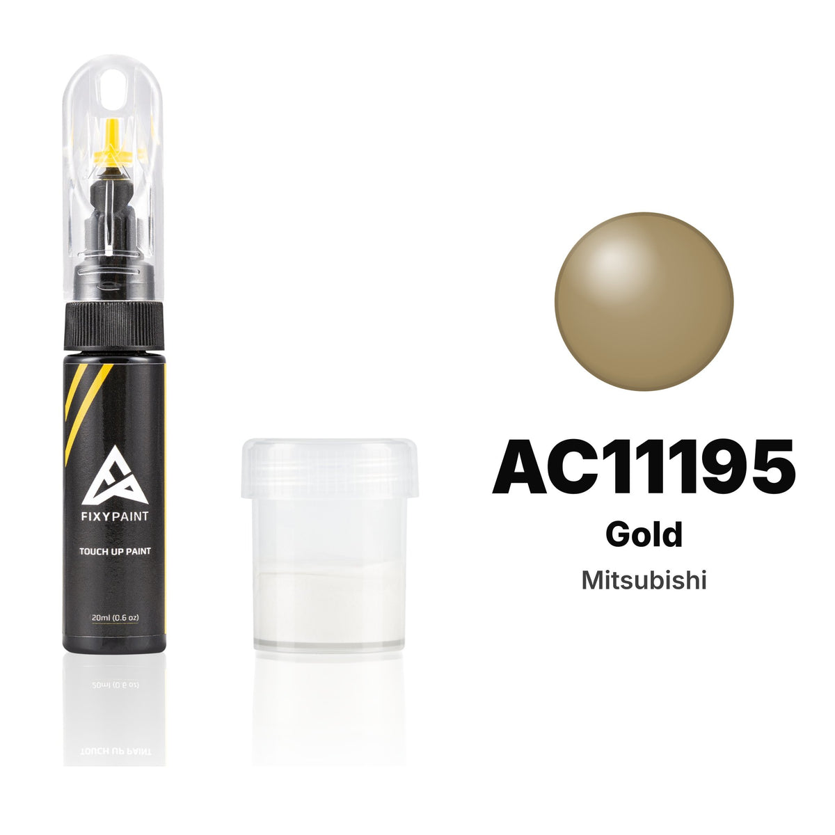 Lackstift für Mitsubishi – AC11195 Gold (alle Modelle, 2006), Set Standard