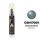 Touch-up paint for Mitsubishi CSH17001 Greenish Silver, Basic kit
