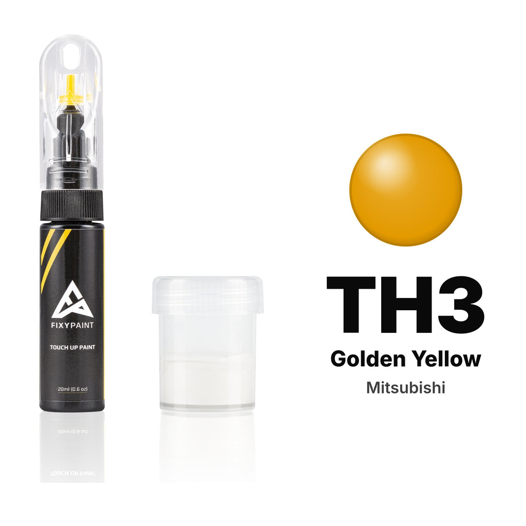 Touch-up paint for Mitsubishi TH3 Golden Yellow, Standard kit
