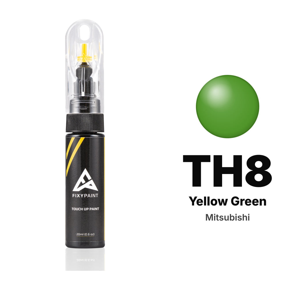 Touch-up paint for Mitsubishi TH8 Yellow Green, Basic kit