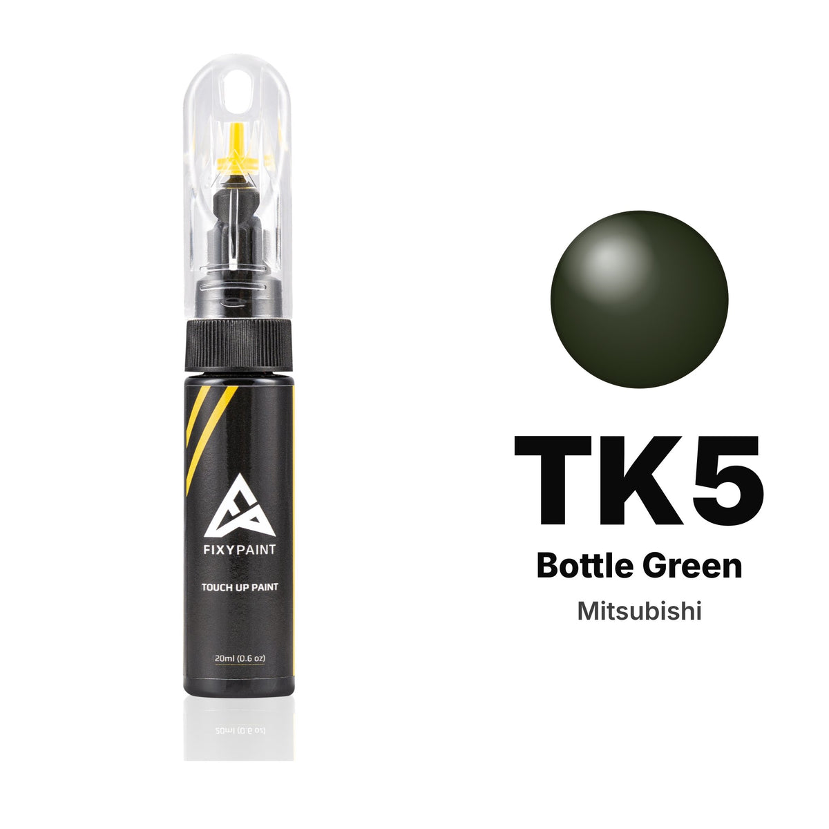 Touch-up paint for Mitsubishi TK5 Bottle Green, Basic kit