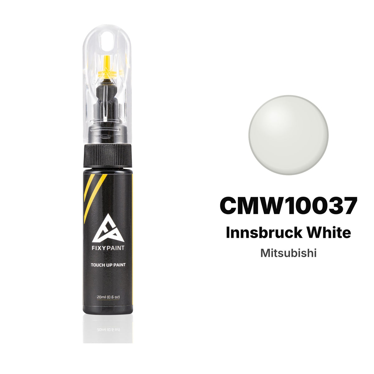 Touch-up paint for Mitsubishi CMW10037 Innsbruck White, Basic kit