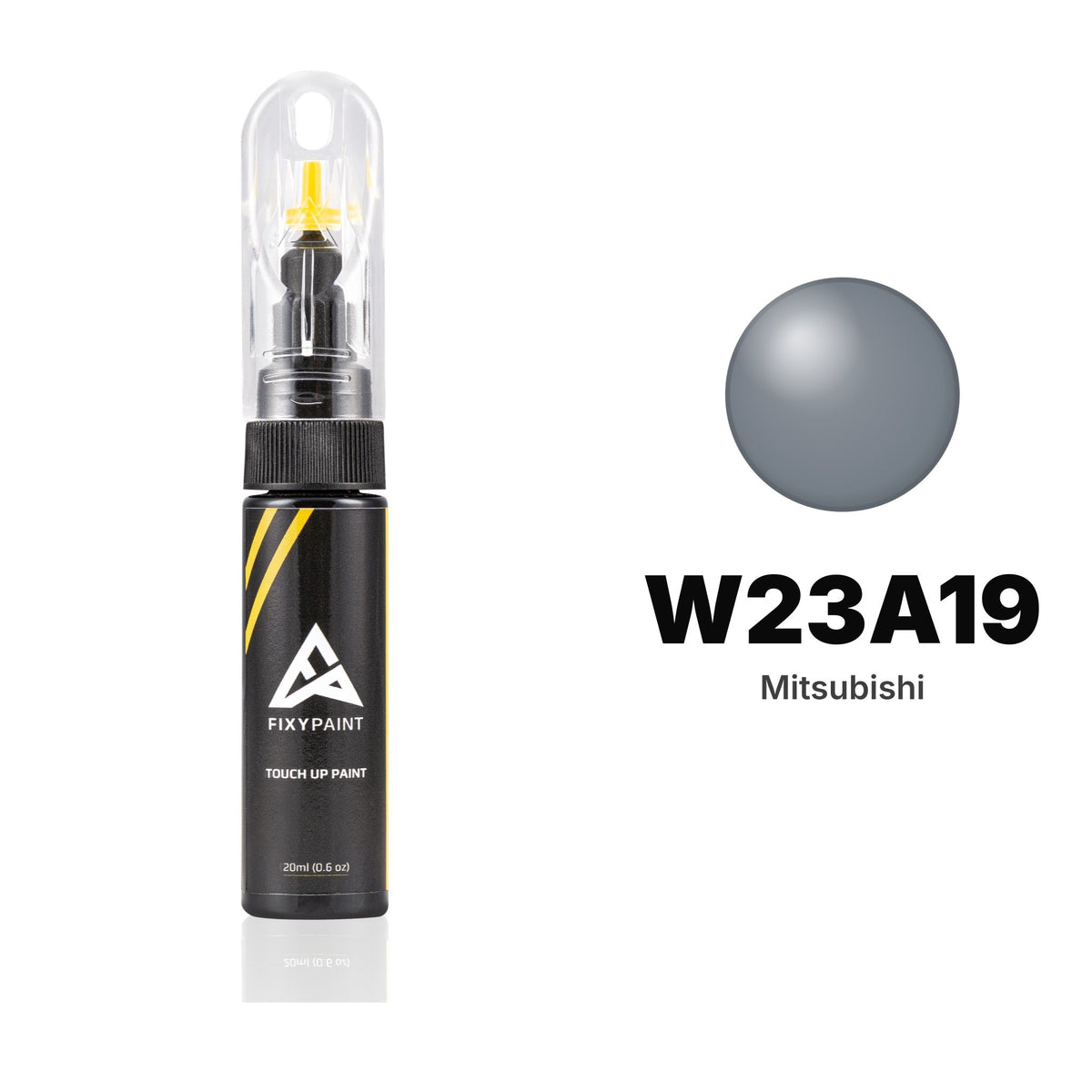 Peinture de retouche pour Mitsubishi – W23A19 (tous modèles, 2007–2016), kit Basique