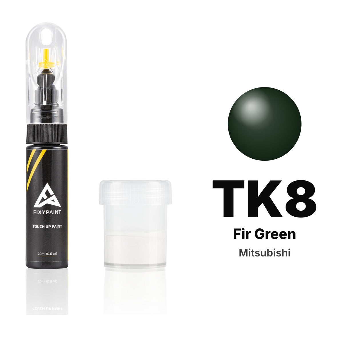 Touch-up paint for Mitsubishi TK8 Fir Green, Standard kit