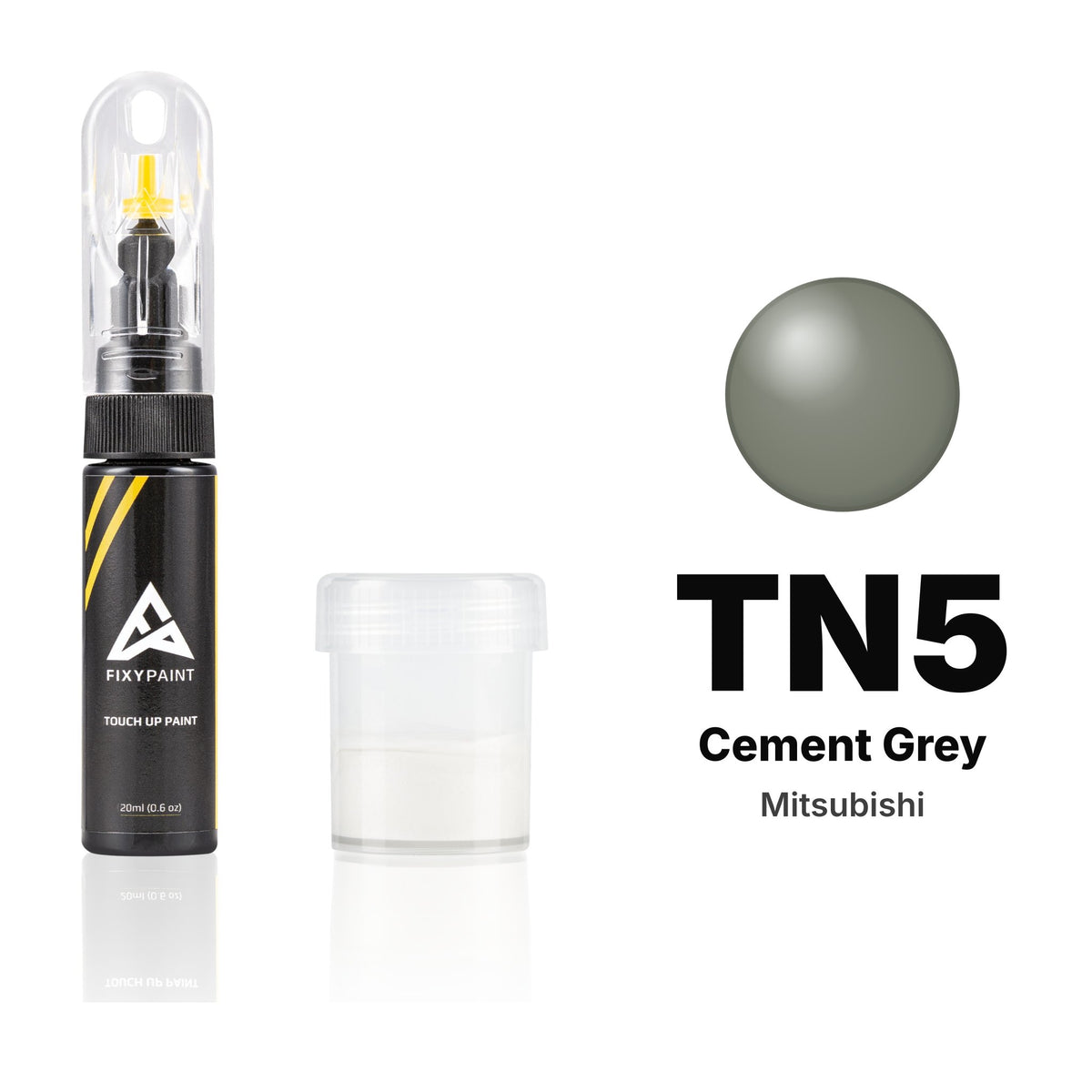 Pintura de retoque para Mitsubishi – TN5 Cement Grey (todos los modelos, desde 2007), kit Estándar