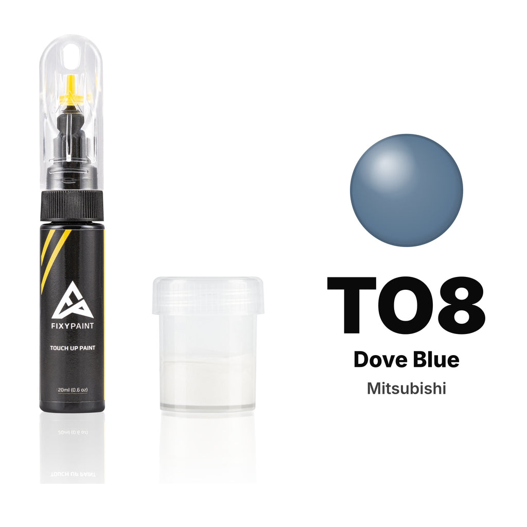 Touch-up paint for Mitsubishi TO8 Dove Blue, Standard kit
