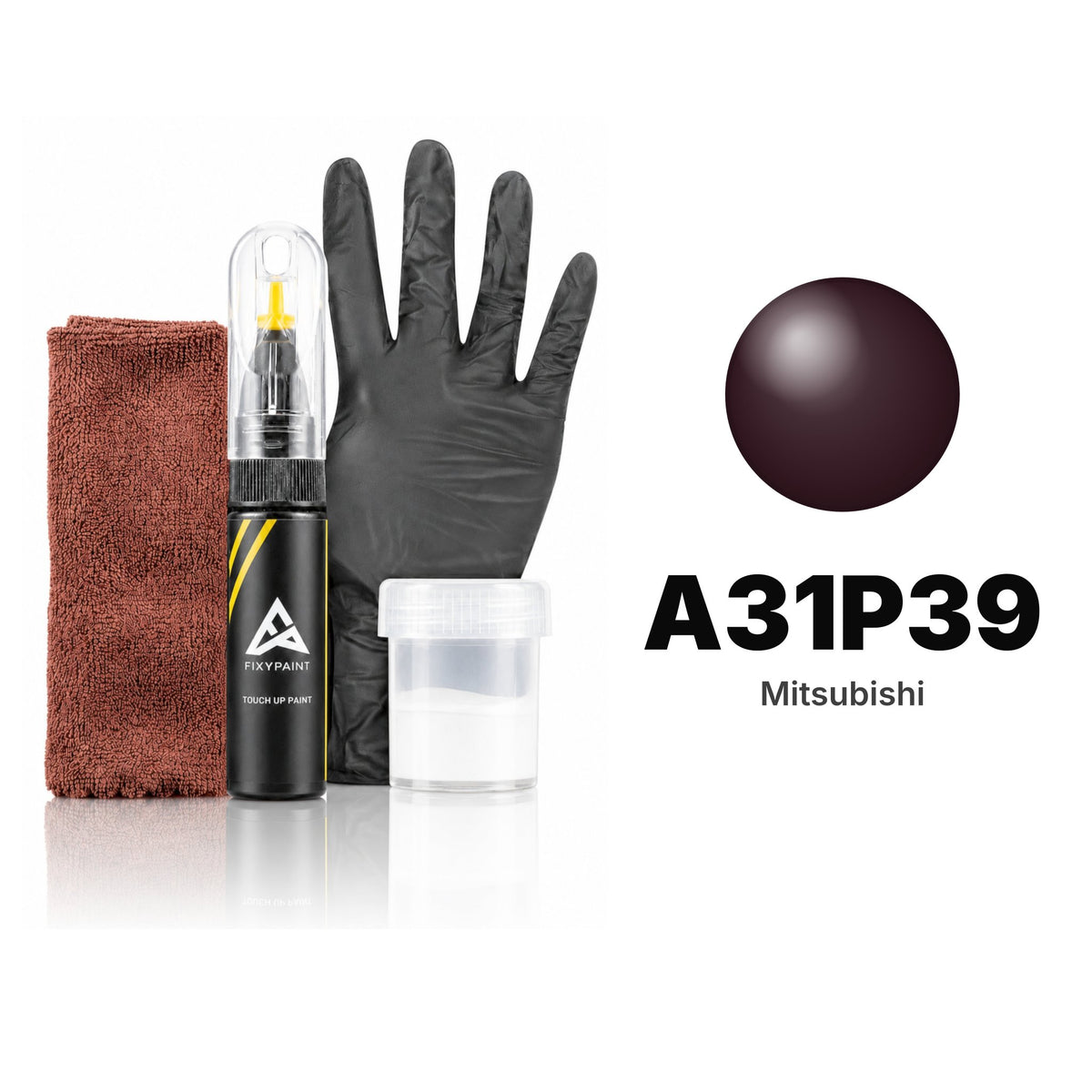Touch-up paint for Mitsubishi A31P39, Complete kit