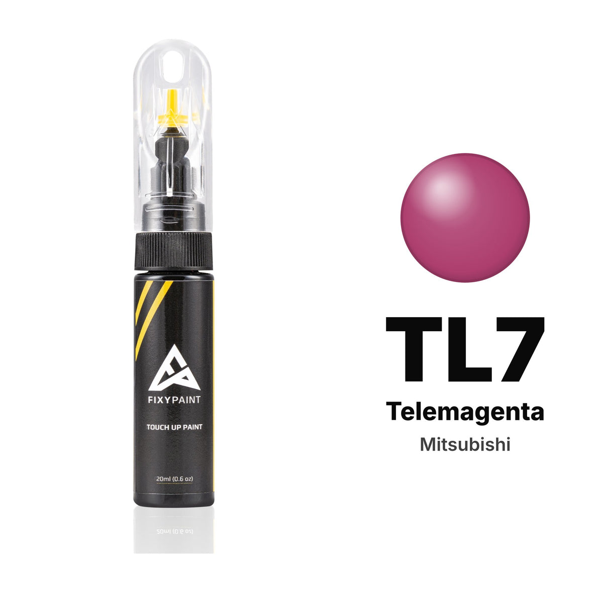 Touch-up paint for Mitsubishi TL7 Telemagenta, Basic kit