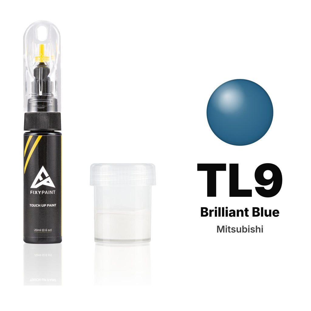Lackstift für Mitsubishi – TL9 Brilliant Blue (alle Modelle, ab 2008), Set Standard