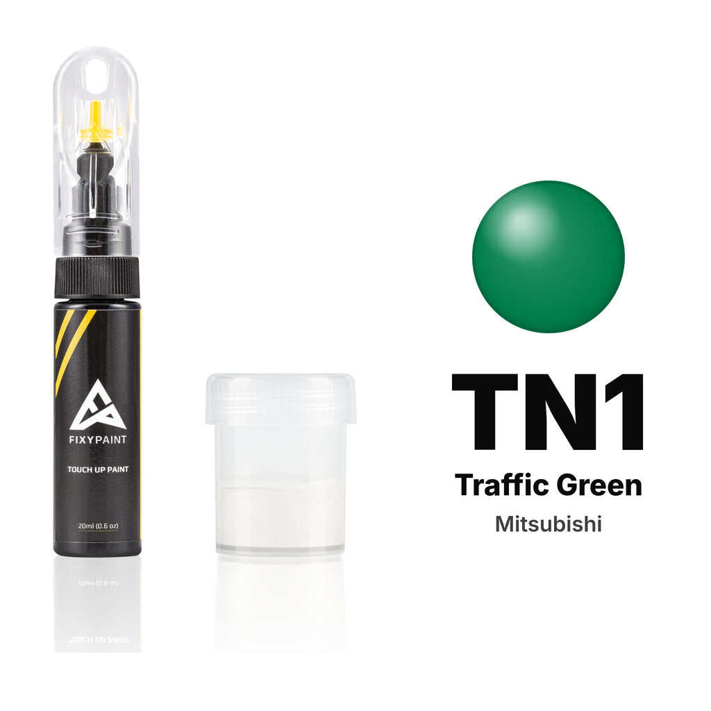 Touch-up paint for Mitsubishi TN1 Traffic Green, Standard kit