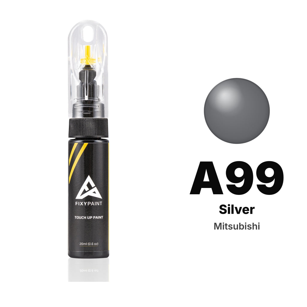 Touch-up paint for Mitsubishi A99 Silver, Basic kit