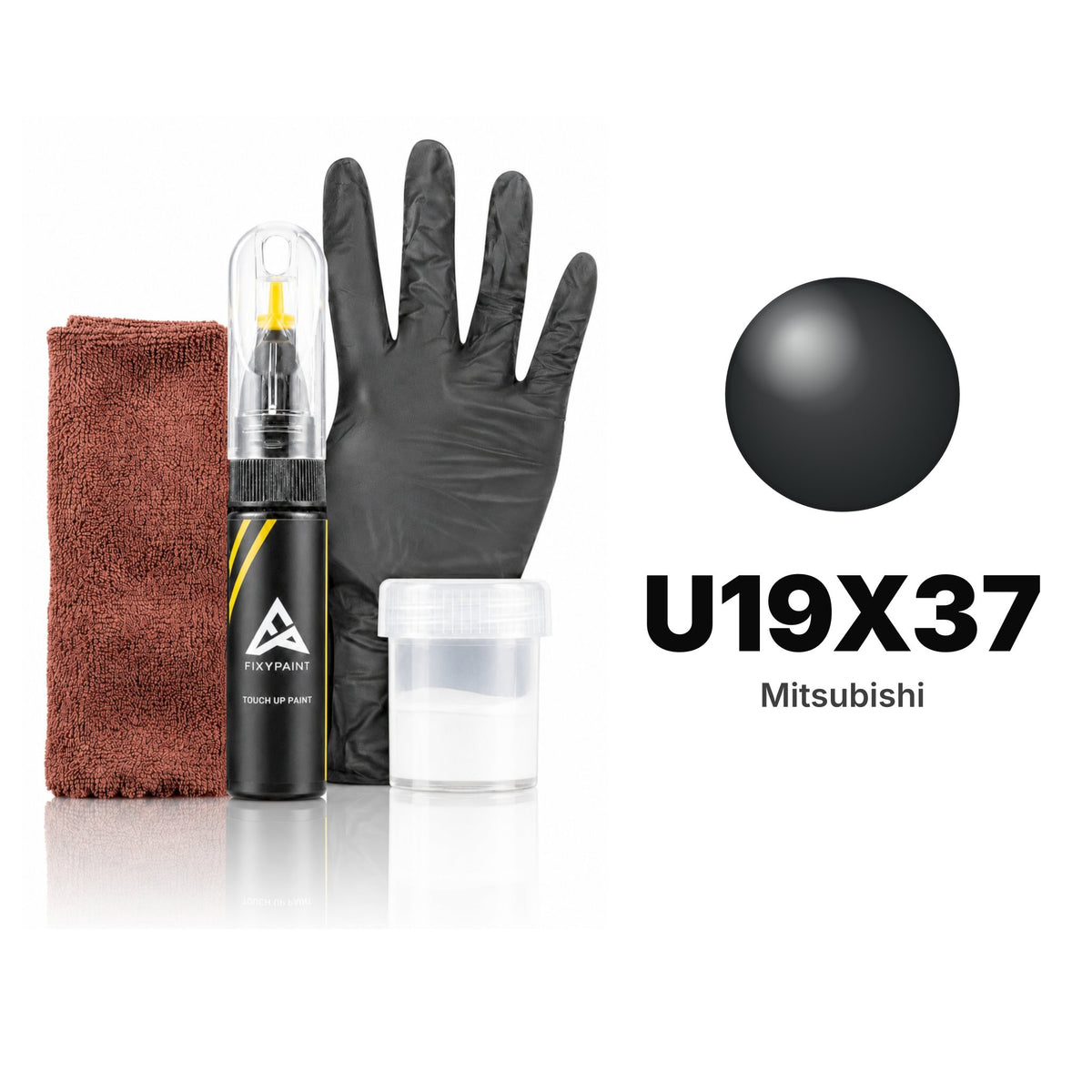 Touch-up paint for Mitsubishi U19X37, Complete kit