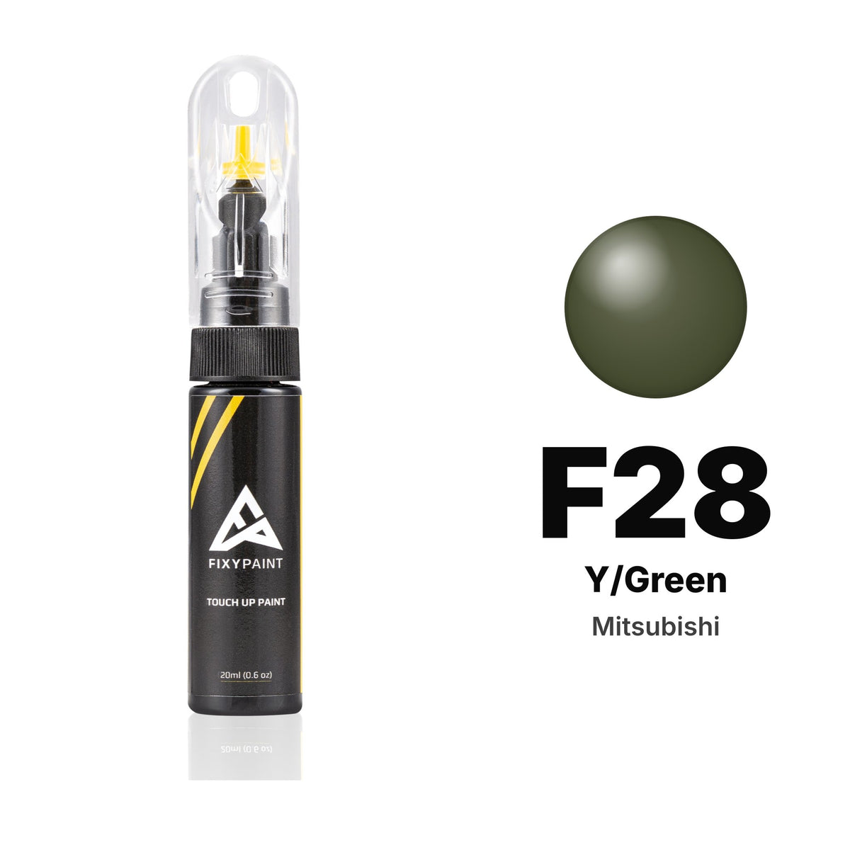 Touch-up paint for Mitsubishi F28 Y/Green, Basic kit