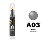 Touch-up paint for Mitsubishi A03 Silver, Basic kit