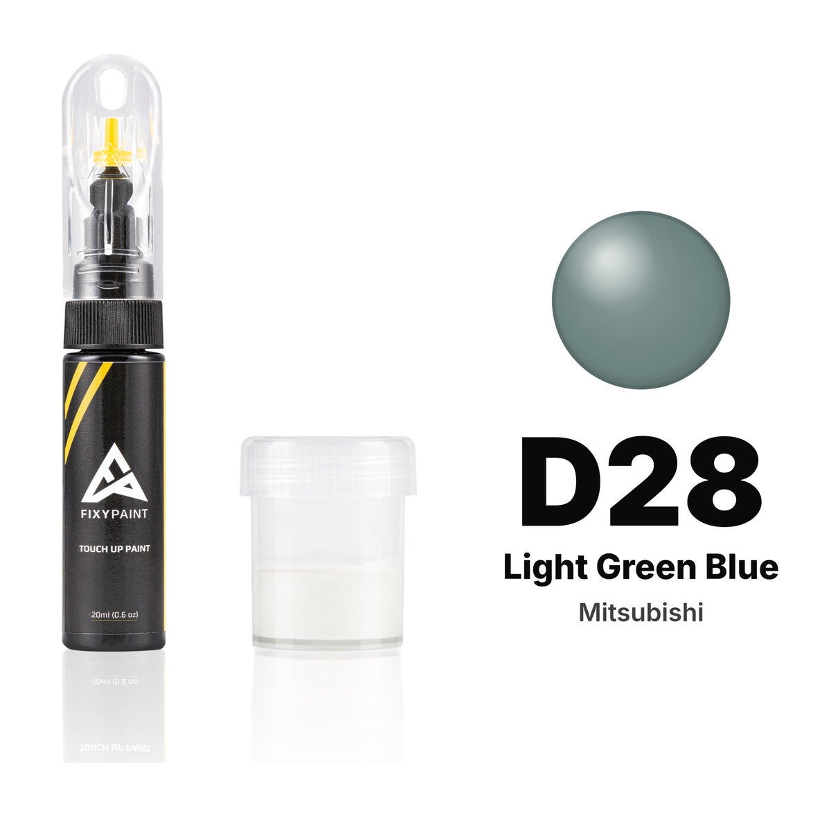 Touch-up paint for Mitsubishi D28 Light Green Blue, Standard kit