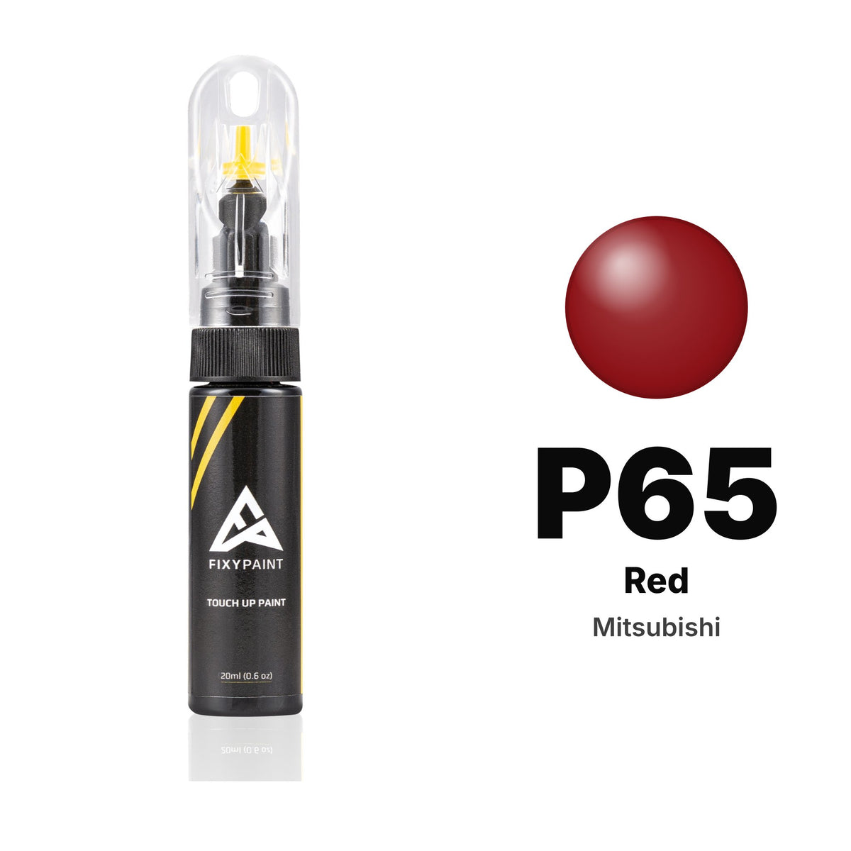 Touch-up paint for Mitsubishi P65 Red, Basic kit