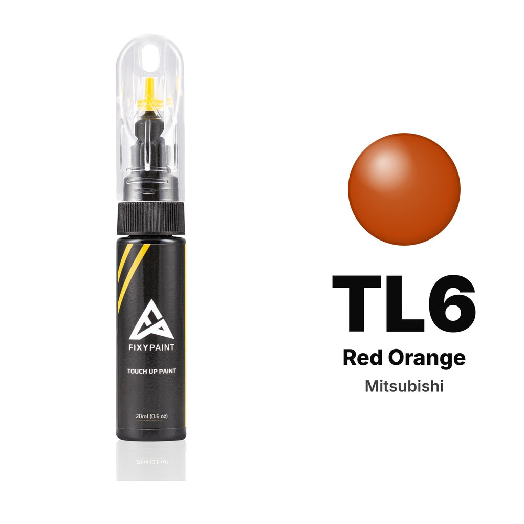 Touch-up paint for Mitsubishi TL6 Red Orange, Basic kit