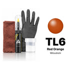 Touch-up paint for Mitsubishi TL6 Red Orange, Complete kit
