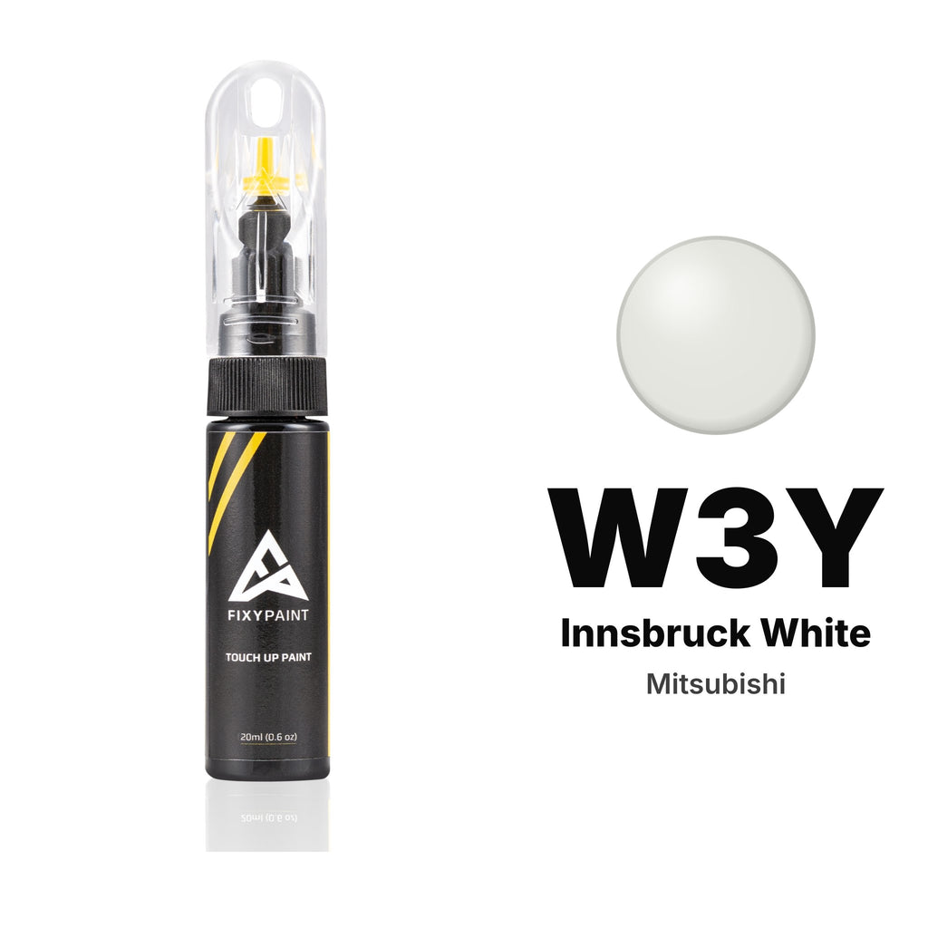 Pintura de retoque para Mitsubishi – W3Y Innsbruck White (todos los modelos, desde 2019), kit Básico