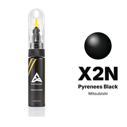 Touch-up paint for Mitsubishi X2N Pyrenees Black, Basic kit