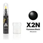Pintura de retoque para Mitsubishi – X2N Pyrenees Black (todos los modelos, desde 2021), kit Estándar
