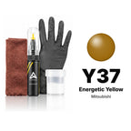 Touch-up paint for Mitsubishi Y37 Energetic Yellow, Complete kit