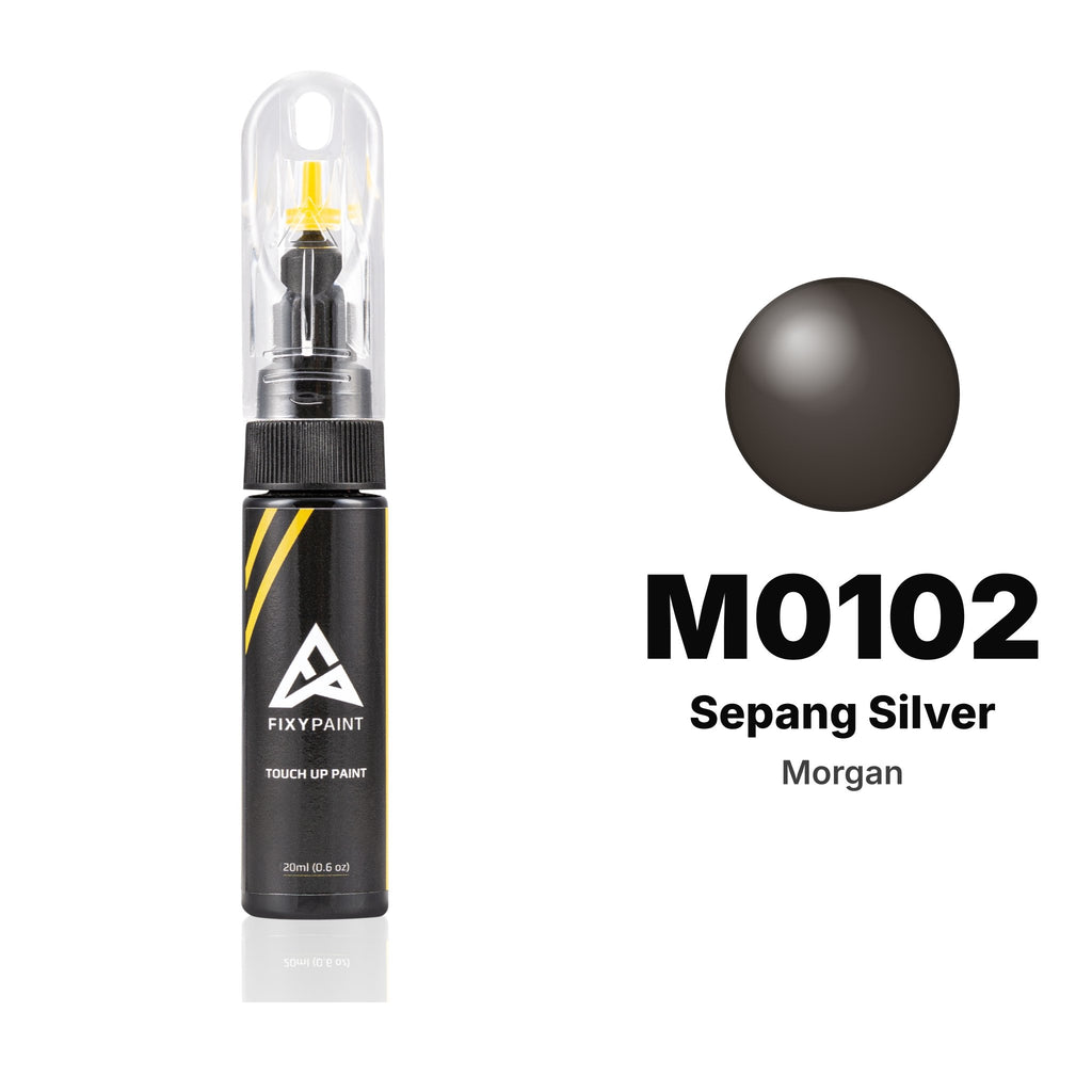Touch-up paint for Morgan M0102 Sepang Silver, Basic kit