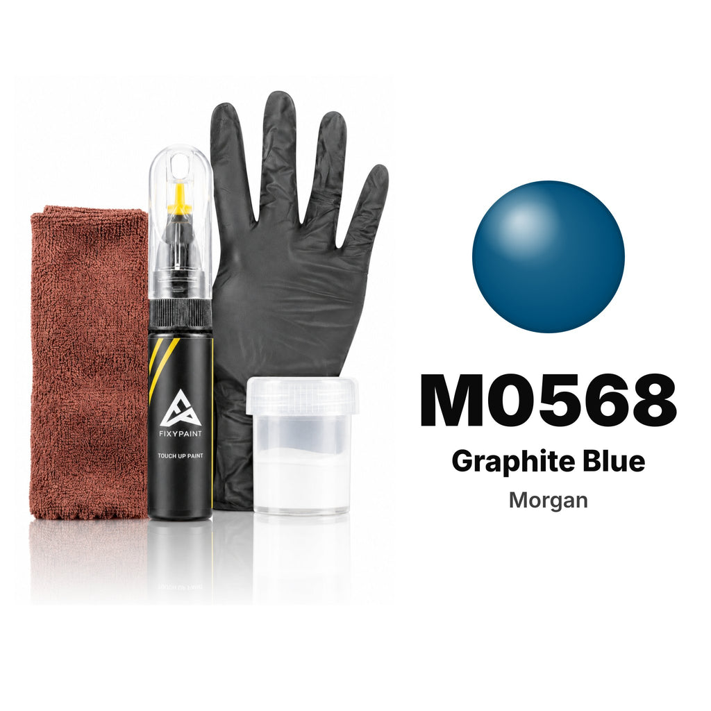 Peinture de retouche pour Morgan – M0568 Graphite Blue (tous modèles, 2013), kit Complet