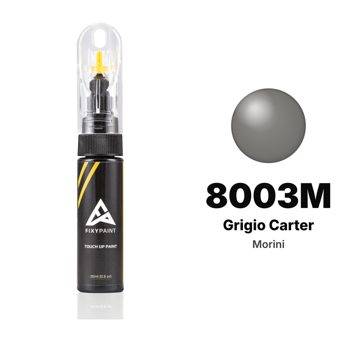 Morini 8003M Grigio Carter touch-up paint, Basic kit