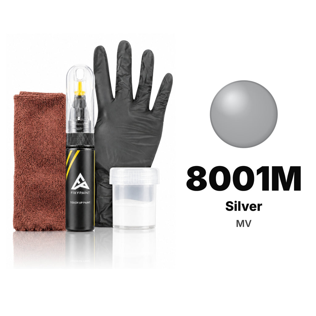 Touch-up paint for MV 8001M Silver, Complete kit