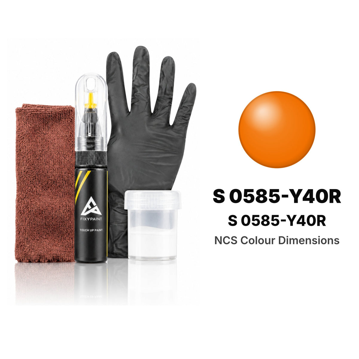 NCS Colour Dimensions S 0585-Y40R S 0585-Y40R touch-up paint, Complete kit