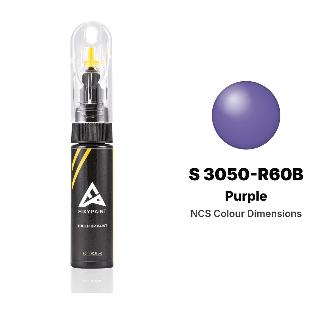 NCS Colour Dimensions S 3050-R60B Purple touch-up paint, Basic kit