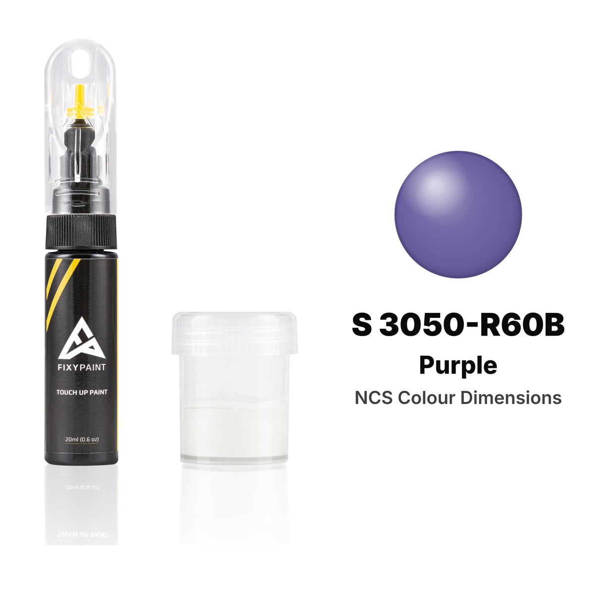 NCS Colour Dimensions S 3050-R60B Purple touch-up paint, Standard kit