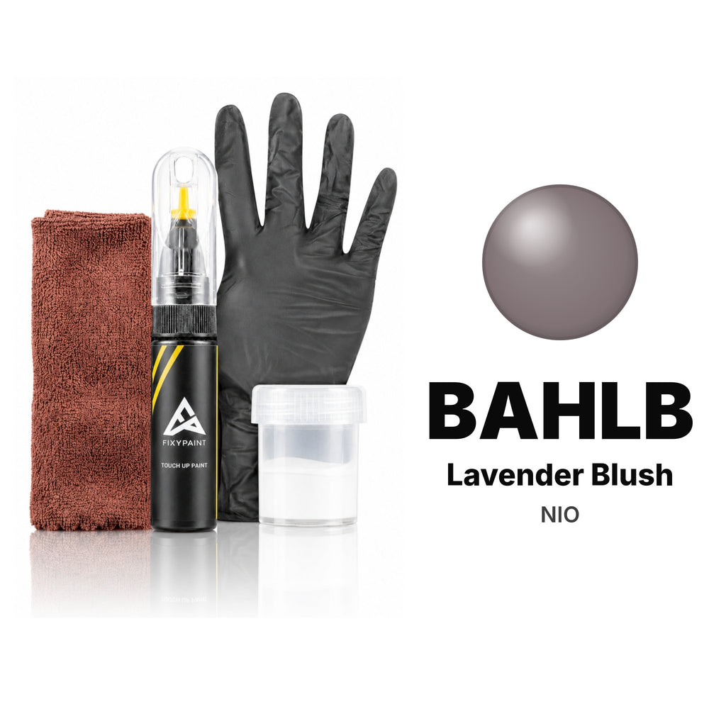 Peinture de retouche pour NIO – BAHLB Lavender Blush (tous modèles, depuis 2023), kit Complet