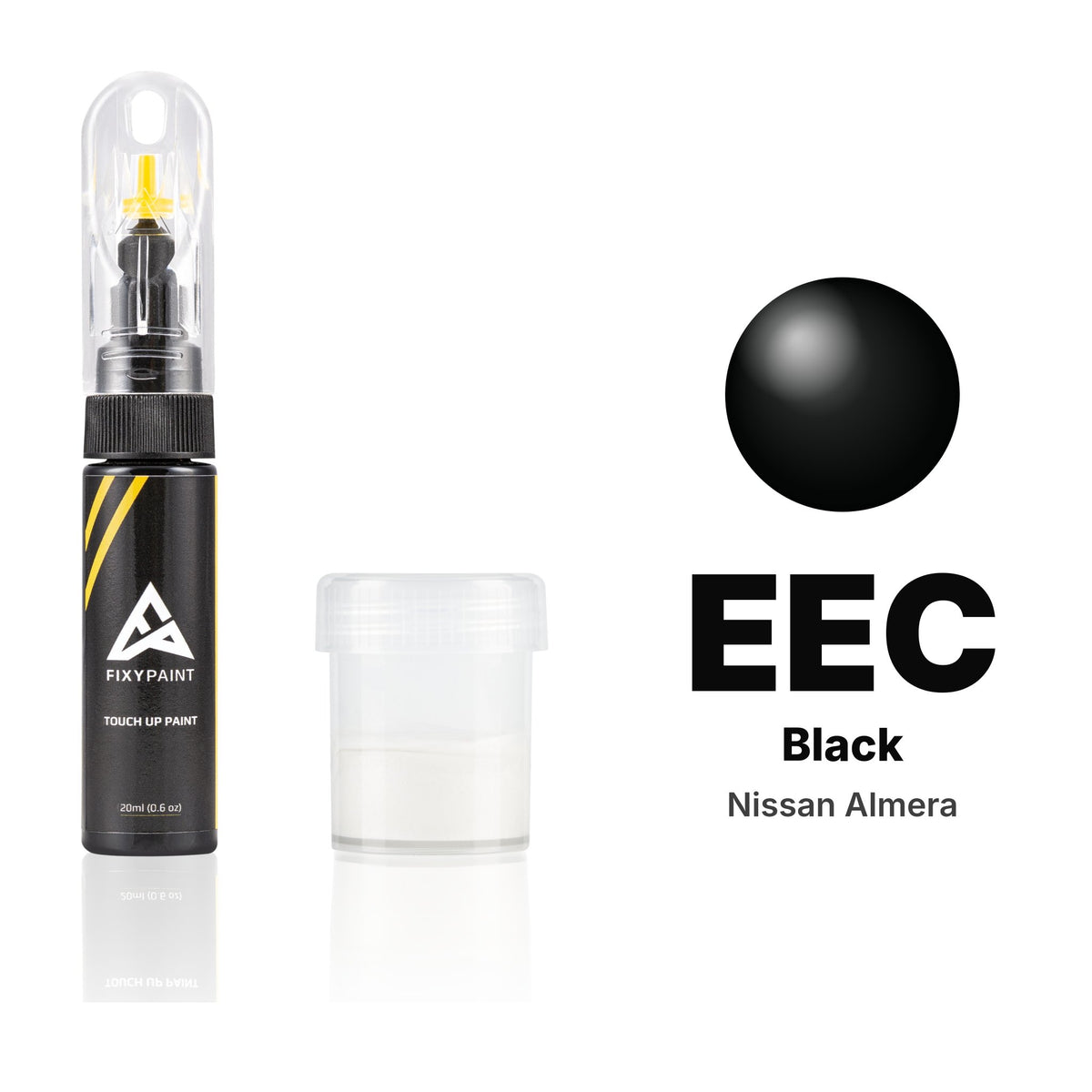 Touch-up paint for Nissan Almera EEC Black, Standard kit