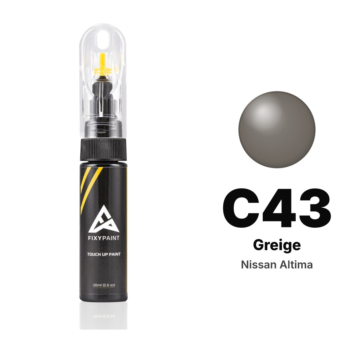 Touch-up paint for Nissan Altima C43 Greige, Basic kit